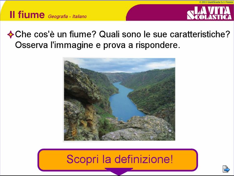 Geografia/Italiano - Il fiume | Giunti Scuola