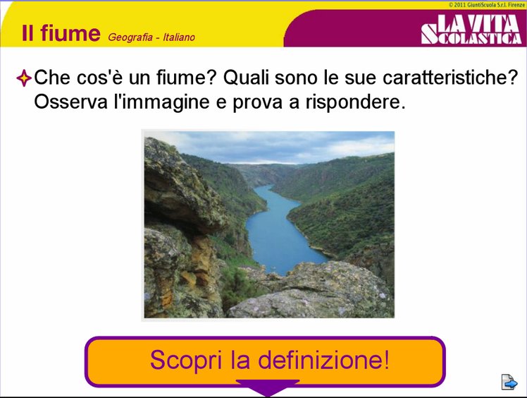 Geografia/Italiano - Il fiume | Giunti Scuola Geografia/Italiano - Il fiume | Giunti Scuola