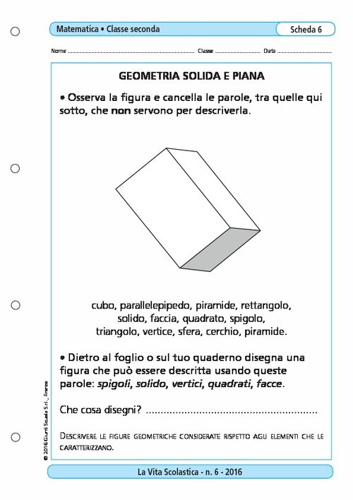 Geometria solida e piana | Giunti Scuola