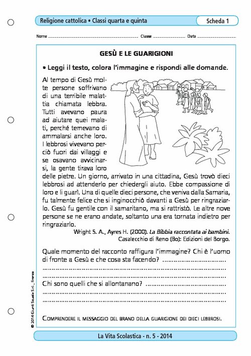 Gesù e le guarigioni | Giunti Scuola Gesù e le guarigioni | Giunti Scuola