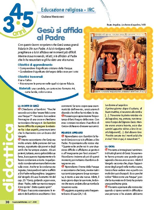 Gesù si affida al Padre | Giunti Scuola Gesù si affida al Padre | Giunti Scuola