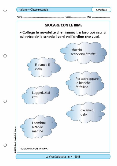 Giocare con le rime | Giunti Scuola Giocare con le rime | Giunti Scuola