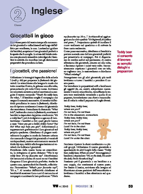 Giocattoli in gioco | Giunti Scuola