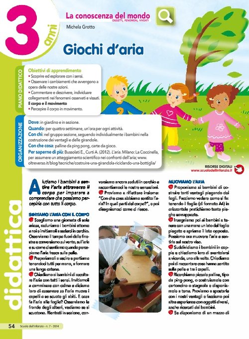 Giochi d'aria | Giunti Scuola Giochi d'aria | Giunti Scuola