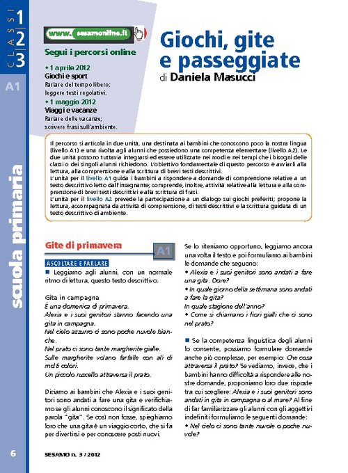 Giochi, gite e passeggiate | Giunti Scuola Giochi, gite e passeggiate | Giunti Scuola