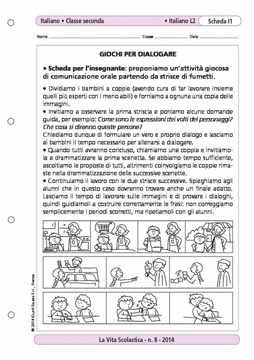 Giochi per dialogare | Giunti Scuola Giochi per dialogare | Giunti Scuola