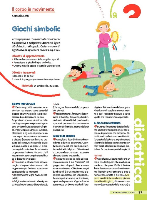 Giochi simbolici | Giunti Scuola Giochi simbolici | Giunti Scuola