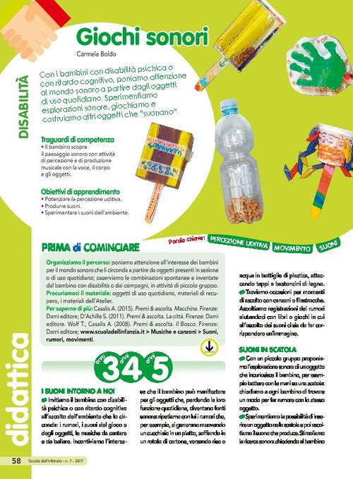 Giochi sonori | Giunti Scuola Giochi sonori | Giunti Scuola