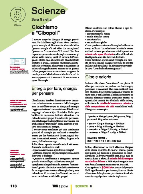 Giochiamo a “Cibopoli” | Giunti Scuola Giochiamo a “Cibopoli” | Giunti Scuola
