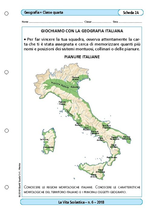 Giochiamo con la geografia italiana | Giunti Scuola Giochiamo con la geografia italiana | Giunti Scuola
