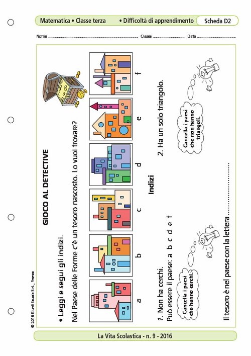 Gioco al detective | Giunti Scuola Gioco al detective | Giunti Scuola