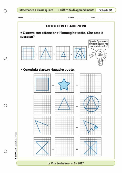 Gioco con le addizioni | Giunti Scuola Gioco con le addizioni | Giunti Scuola