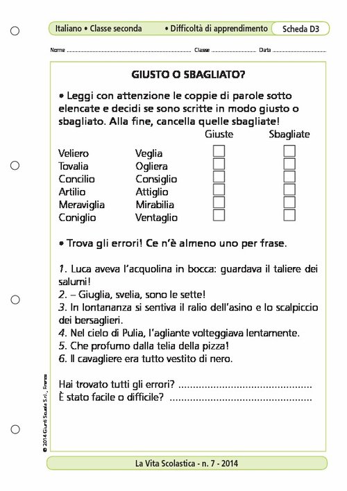 Giusto o sbagliato? | Giunti Scuola Giusto o sbagliato? | Giunti Scuola