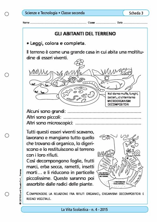 Gli abitanti del terreno | Giunti Scuola Gli abitanti del terreno | Giunti Scuola