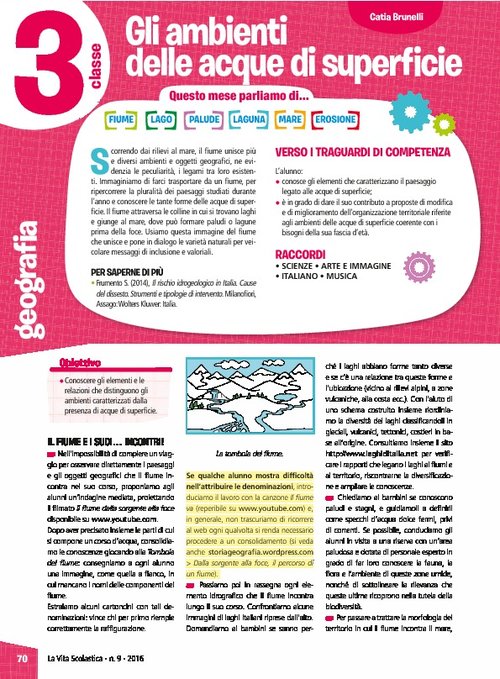 Gli ambienti delle acque di superficie | Giunti Scuola Gli ambienti delle acque di superficie | Giunti Scuola