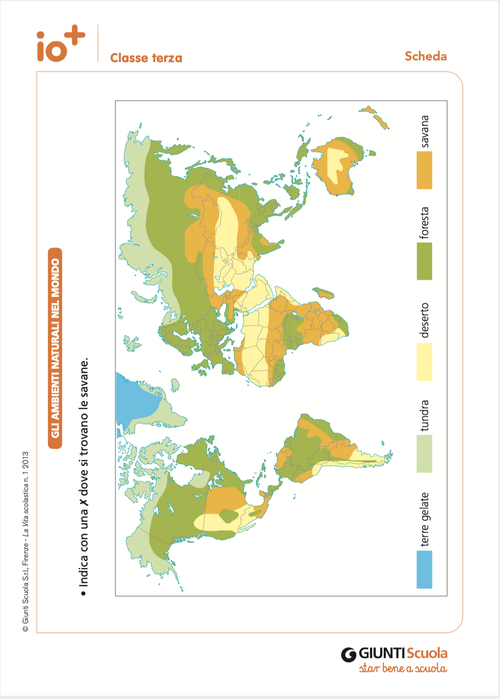 Gli ambienti naturali nel mondo | Giunti Scuola