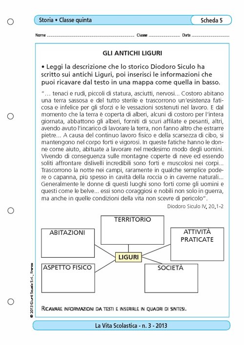 Gli antichi Liguri | Giunti Scuola Gli antichi Liguri | Giunti Scuola