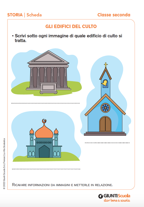 Gli edifici del culto | Giunti Scuola Gli edifici del culto | Giunti Scuola
