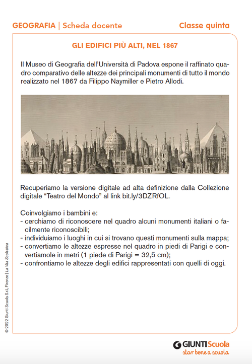 Gli edifici più alti, nel 1867 | Giunti Scuola Gli edifici più alti, nel 1867 | Giunti Scuola