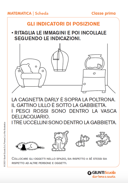 Gli indicatori di posizione | Giunti Scuola Gli indicatori di posizione | Giunti Scuola