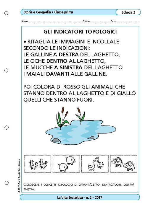 Gli indicatori topologici | Giunti Scuola Gli indicatori topologici | Giunti Scuola