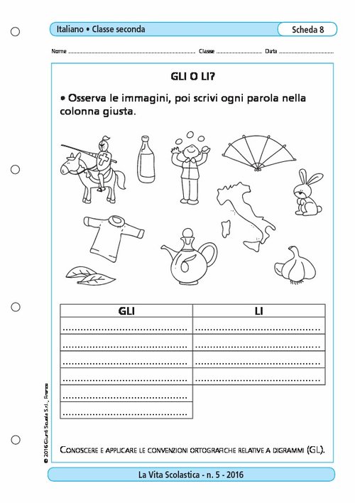 GLI o LI? | Giunti Scuola GLI o LI? | Giunti Scuola