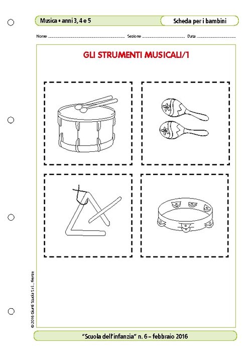 Gli strumenti musicali/1 | Giunti Scuola Gli strumenti musicali/1 | Giunti Scuola