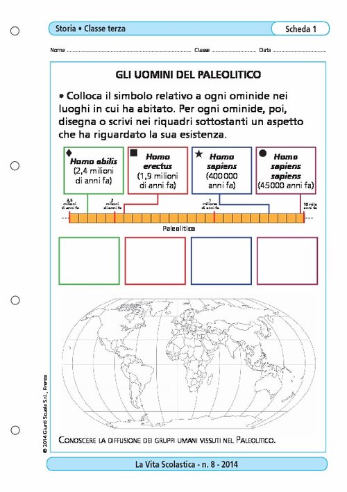 Gli uomini del Paleolitico | Giunti Scuola Gli uomini del Paleolitico | Giunti Scuola