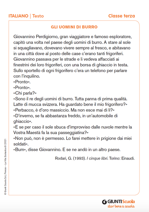 Gli uomini di burro | Giunti Scuola Gli uomini di burro | Giunti Scuola