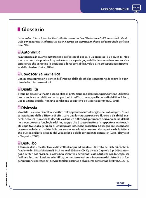 Glossario | Giunti Scuola Glossario | Giunti Scuola