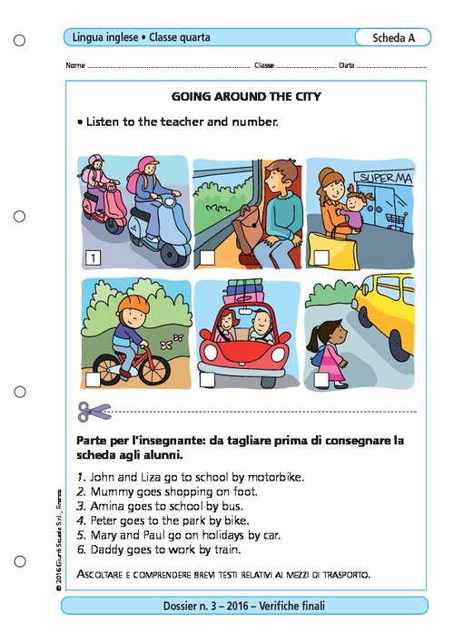 Going around the city | Giunti Scuola Going around the city | Giunti Scuola