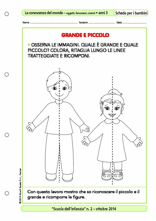 Grande e piccolo | Giunti Scuola Grande e piccolo | Giunti Scuola