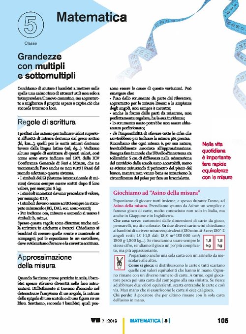 Grandezze con multipli e sottomultipli | Giunti Scuola Grandezze con multipli e sottomultipli | Giunti Scuola