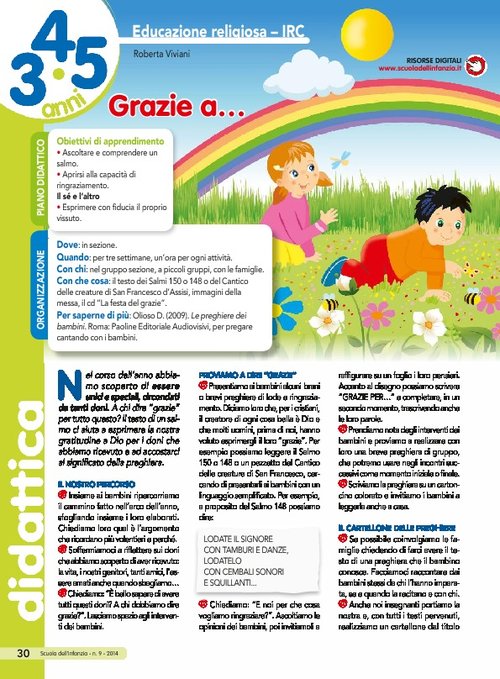 Grazie a... | Giunti Scuola Grazie a... | Giunti Scuola