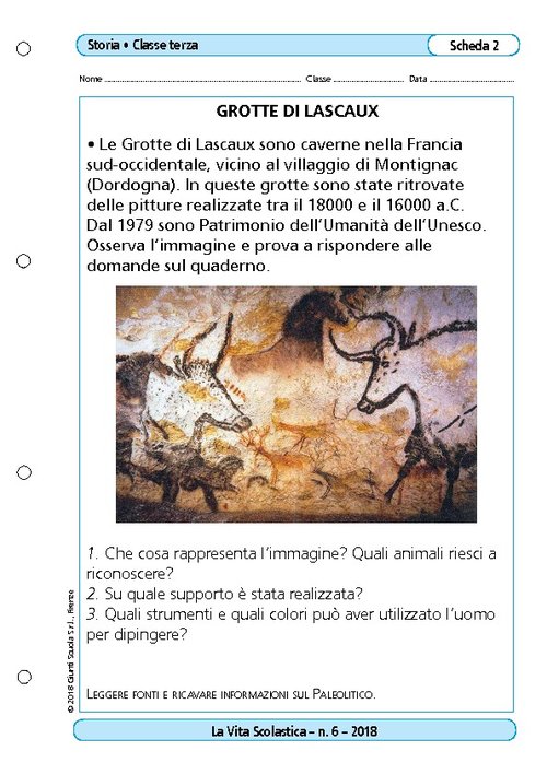 Grotte di Lascaux | Giunti Scuola Grotte di Lascaux | Giunti Scuola
