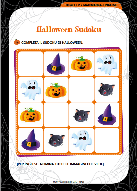 halloween classe prima | Giunti Scuola