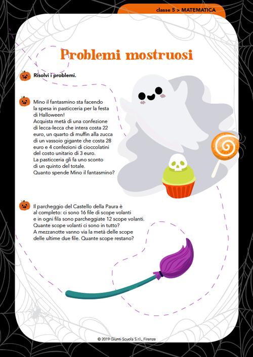 halloween classe quinta | Giunti Scuola