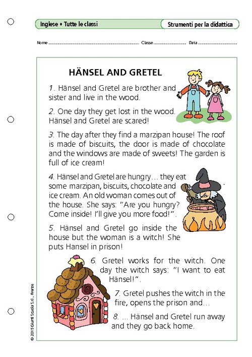 Hansel and Gretel | Giunti Scuola Hansel and Gretel | Giunti Scuola