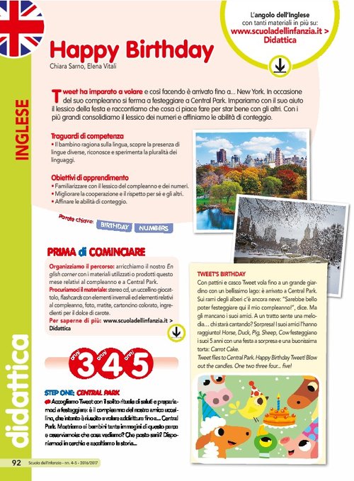 Happy birthday | Giunti Scuola Happy birthday | Giunti Scuola
