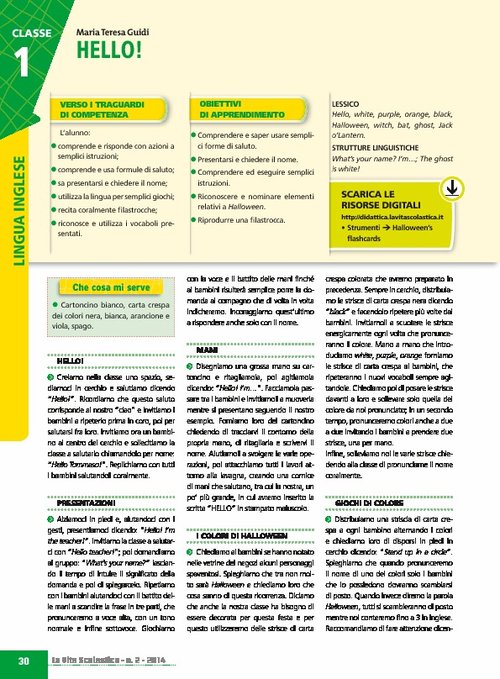 Hello! | Giunti Scuola Hello! | Giunti Scuola