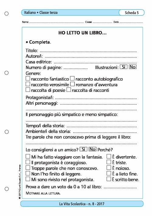 Ho letto un libro... | Giunti Scuola Ho letto un libro... | Giunti Scuola