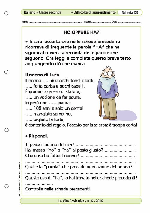 HO oppure HA? | Giunti Scuola HO oppure HA? | Giunti Scuola
