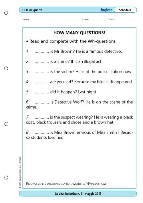 How many questions! | Giunti Scuola How many questions! | Giunti Scuola