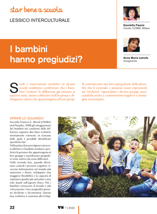 I bambini hanno pregiudizi? | Giunti Scuola