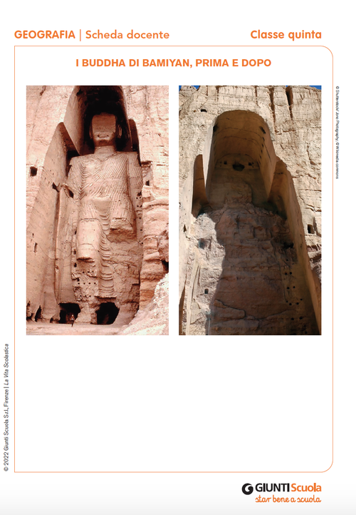 I Buddha di Bamiyan, prima e dopo | Giunti Scuola
