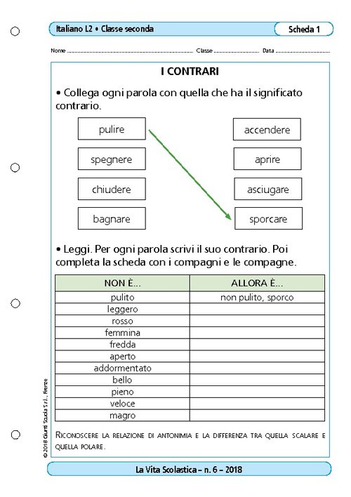 I contrari | Giunti Scuola I contrari | Giunti Scuola