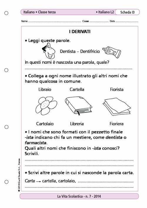 I derivati | Giunti Scuola I derivati | Giunti Scuola