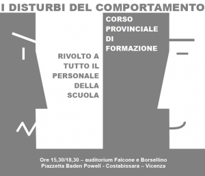“I disturbi del comportamento”. Un corso di formazione a Vicenza a partire dal 29 febbraio | Giunti Scuola