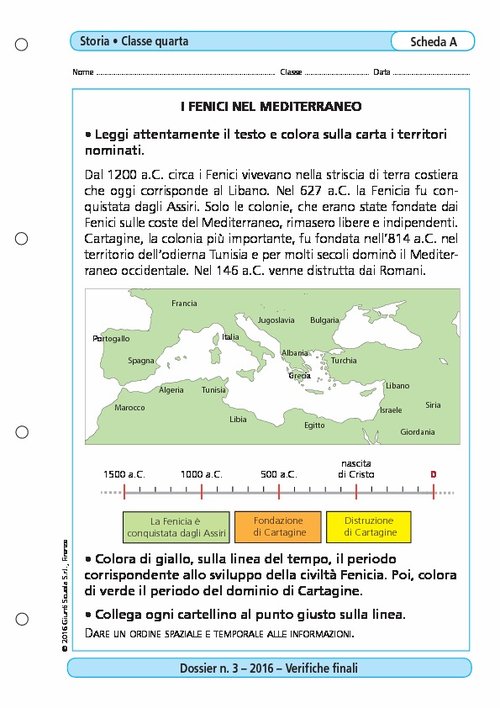 I Fenici nel Mediterraneo | Giunti Scuola I Fenici nel Mediterraneo | Giunti Scuola