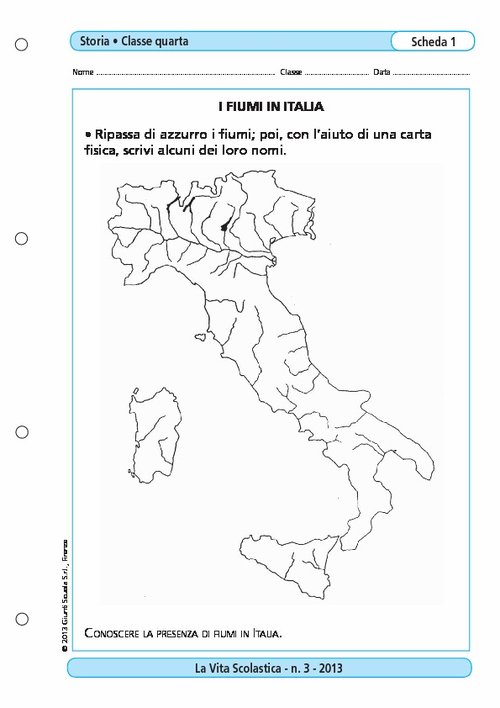 I fiumi in Italia | Giunti Scuola I fiumi in Italia | Giunti Scuola